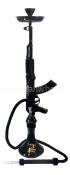 Zebra Smoke Ak-47 Black Hookah 44 Tall 1 Hose