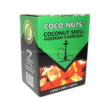 CocoNutz Natural Cube Hookah Coals 18 Pieces