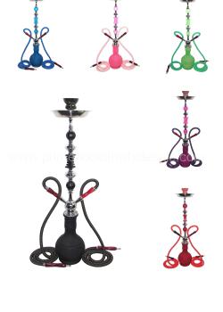 Zebra  Cici Large Hookah Two Hose