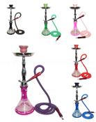 Zebra Smoke Cloud Hookah 1 Hose