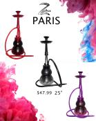 Zebra Paris Large Hookah