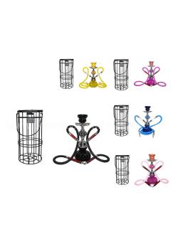 Zebra Smoke Pumpkin x4 Hookah 11