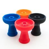 Zebra Silicone Phunnel Hookah Bowl Black