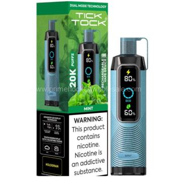 Tick Tock Rechargeable Flavored Disposable Vape 20000 Puffs 10pack