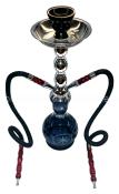 Zebra Brooklyn Black 2 Hose Hookah