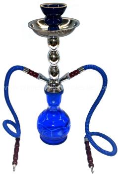 Zebra Brooklyn Blue 2 Hose Hookah