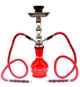 Zebra Brooklyn Red 2 Hose Hookah